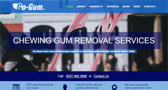 Desktop Screenshot of getridofgum.com